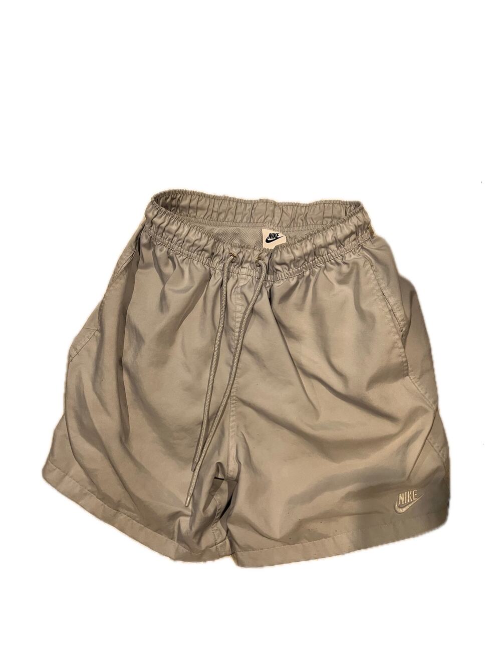 Nike Gray Training w Mesh Lining Shorts Mens Small